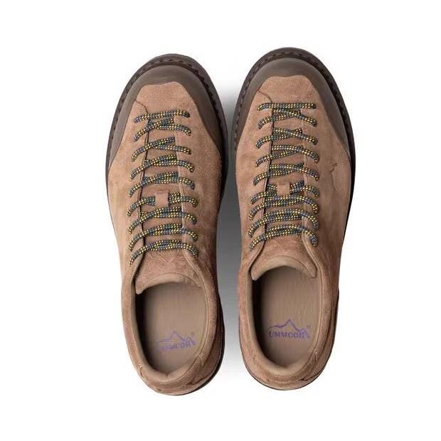 Handmade Italian Leather Hiking Boots | Cowhide Suede Outdoor Footwear