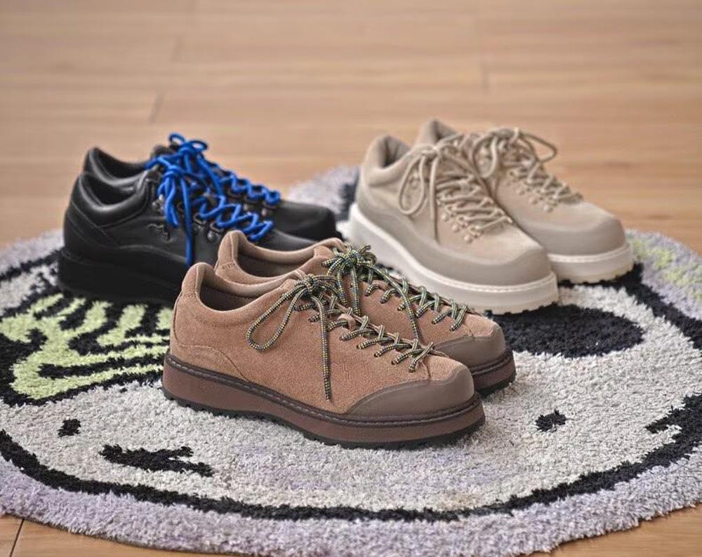 Handmade Italian Leather Hiking Boots | Cowhide Suede Outdoor Footwear